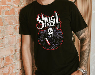 Scream Ghost Face Band Logo