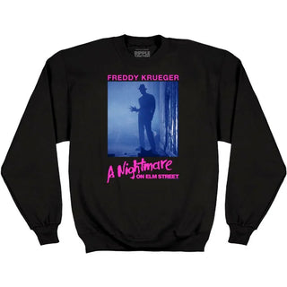 Nightmare on Elm Street Freddy With Pink Logo Sweatshirt