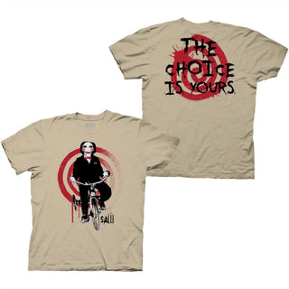 Saw Billy Puppet On Bike The Choice Is Yours T-Shirt