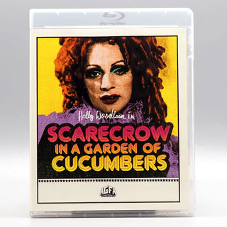 Scarecrow In a Garden of Cucumbers