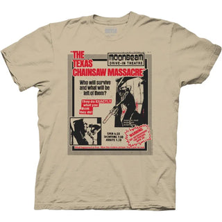 Texas Chainsaw Massacre Drive-In Retro Ad