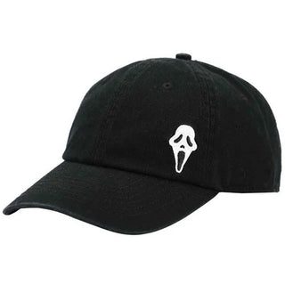 Scream Ghost Face Embroidered Cap