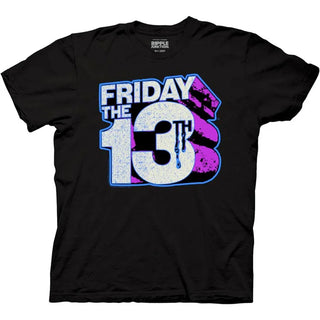 Friday the 13th 3D Type Logo T-Shirt