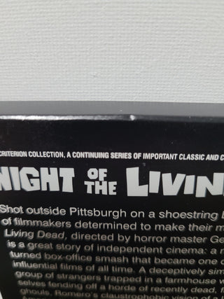 Night of the Living Dead - Blu-ray (Criterion) *PRE-OWNED*