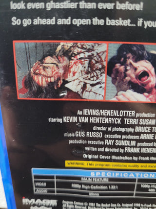 Basket Case Blu-Ray (Something Weird Video) *PRE-OWNED*