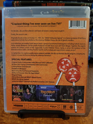 WNUF Halloween Special [Blu-ray w /Limited Edition VHS Slipcover] *PRE-OWNED*