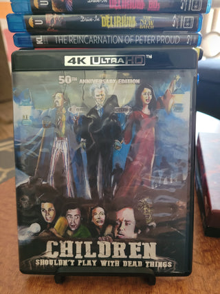 Children Shouldn't Play With Dead Things [4K/UHD 50th Anniversary Edition w/ Slipcover] *PRE-OWNED*