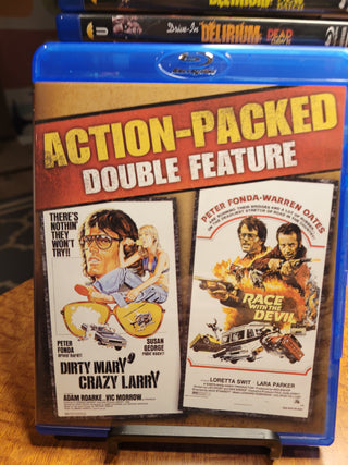 Dirty Mary, Crazy Larry / Race with the Devil: Action Packed Double Feature [Blu-ray] *PRE-OWNED*