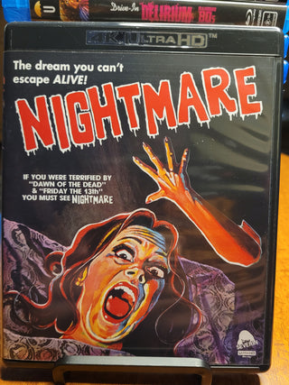 Nightmare aka Nightmares in a Damaged Brain [4K/UHD + Blu-ray w/ Limited Edition Slipcover] *PRE-OWNED*