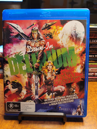 Drive-In Delirium: The Final Conflict - Blu-ray REGION FREE (Umbrella Entertainment) *PRE-OWNED*