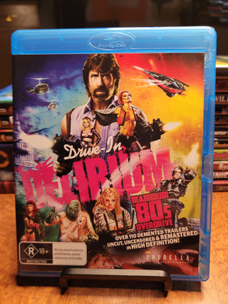 Drive-In Delirium: Maximum '80s Overdrive - Blu-ray REGION FREE (Umbrella Entertainment) *PRE-OWNED*