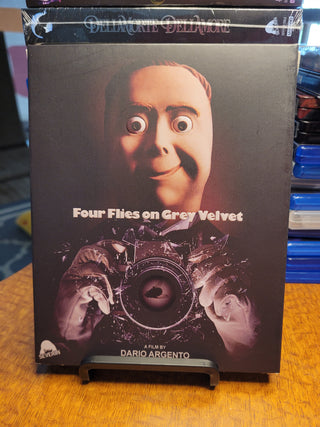 Four Flies on Grey Velvet [Limited Edition 4K/UHD + Blu-ray + CD w/ Slipcover SEALED] *PRE-OWNED*