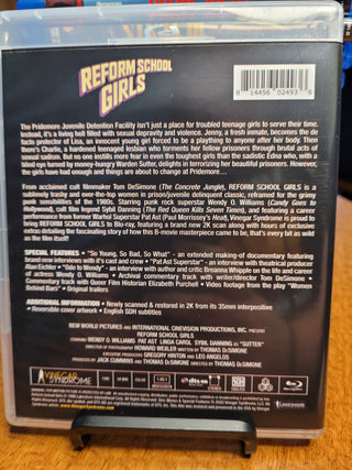 Reform School Girls - Blu-ray w/Limited Edition Slipcover (Vinegar Syndrome) *PRE-OWNED*