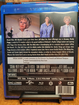 Scream, Pretty Peggy [Blu-ray w/ Slipcover] *PRE-OWNED*