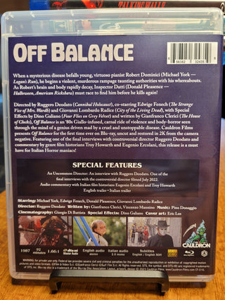 Off Balance aka Phantom of Death [Blu-ray w/ Limited Edition Slipcase] *PRE-OWNED*