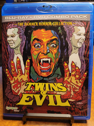 Twins of Evil - Blu-ray + DVD (Synapse Films) *PRE-OWNED*