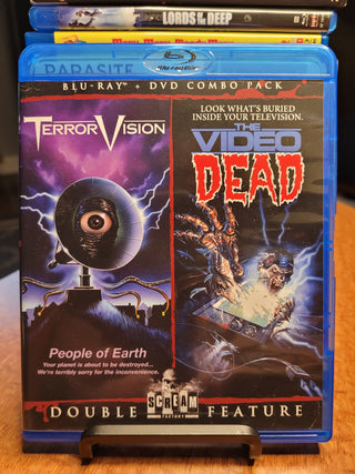 Terror Vision / The Video Dead [Blu-ray] *PRE-OWNED*