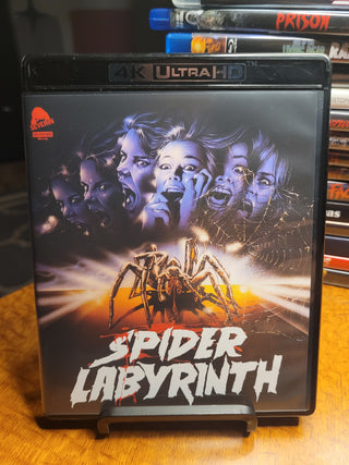 Spider Labyrinth [4K/UHD + Blu-ray + CD w/ Limited Edition Slipcover] *PRE-OWNED*