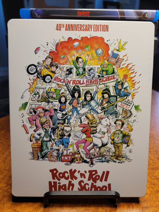 Rock 'n' Roll High School - Blu-ray Steelbook (Shout Factory) *PRE-OWNED*