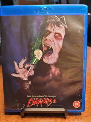 Night of the Demons 2 [Blu-ray w/ Slipcover REGION B UK Import] *PRE-OWNED*