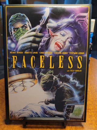 Faceless [Blu-ray Limited Edition Mediabook REGION FREE German Import] *PRE-OWNED*