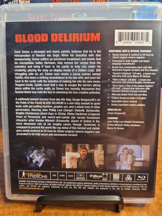 Blood Delirium [Blu-ray w/ Limited Edition Slipcover] *PRE-OWNED*