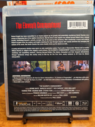 The Eleventh Commandment [Blu-ray w/ Limited Edition Slipcover] *PRE-OWNED*