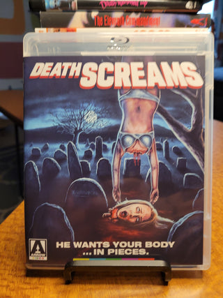 Death Screams [Blu-ray w/ Limited Edition Die Cut Slipcover] *PRE-OWNED*