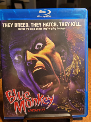 Blue Monkey aka Insect - Blu-ray (Code Red / Dark Force Entertainment) *PRE-OWNED*