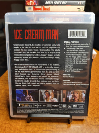 Ice Cream Man [Blu-ray + DVD w/ Limited Edition VSMC Slipcover] *PRE-OWNED*