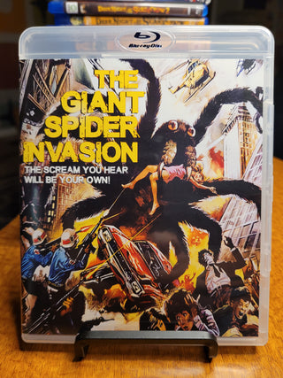 The Giant Spider Invasion - Blu-ray (Dark Force Entertainment) *PRE-OWNED*