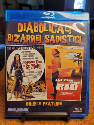 The Million Eyes of Sumuru / The Girl from Rio [Blu-ray Double Feature] *PRE-OWNED*