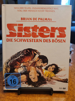 Sisters [Blu-ray + DVD Mediabook REGION B German Import] *PRE-OWNED*