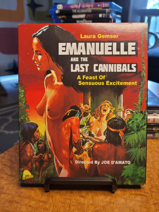 Emanuelle and the Last Cannibals - Blu-ray + CD w/ Slipcover (Severin Films) *PRE-OWNED*