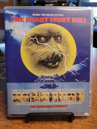 The Beast Must Die - Blu-ray Limited Edition REGION B UK Import (Indicator) *PRE-OWNED*