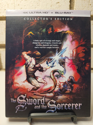 The Sword and the Sorcerer - 4K/UHD + Blu-ray w/ Slipcover (Scream Factory) *PRE-OWNED*