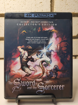 The Sword and the Sorcerer [4K/UHD + Blu-ray w/ Slipcover] *PRE-OWNED*