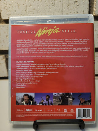 Justice Ninja Style [Blu-ray w/ Limited Edition Slipcover] *PRE-OWNED*