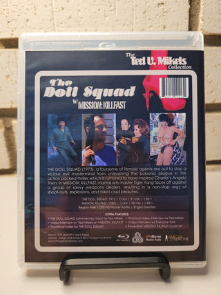 The Doll Squad / Mission: Killfast [Blu-ray Double Feature w/ Limited Edition Slipcover] *PRE-OWNED*