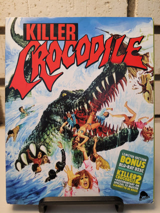 Killer Crocodile / Killer Crocodile 2 - Blu-ray Double Feature w/ Slipcover *PRE-OWNED*