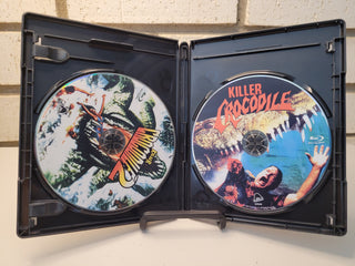 Killer Crocodile / Killer Crocodile 2 [Blu-ray Double Feature w/ Slipcover] *PRE-OWNED*