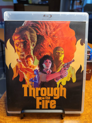 Through the Fire aka Gates of Hell Part II: Dead Awakening - Blu-ray w/ Limited Edition Slipcover (Vinegar Syndrome) *PRE-OWNED*