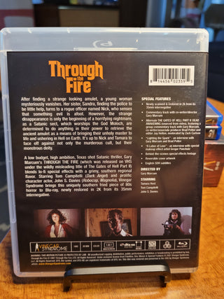 Through the Fire aka Gates of Hell Part II: Dead Awakening - Blu-ray w/ Limited Edition Slipcover (Vinegar Syndrome) *PRE-OWNED*