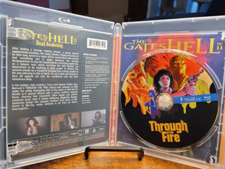 Through the Fire aka Gates of Hell Part II: Dead Awakening - Blu-ray w/ Limited Edition Slipcover (Vinegar Syndrome) *PRE-OWNED*