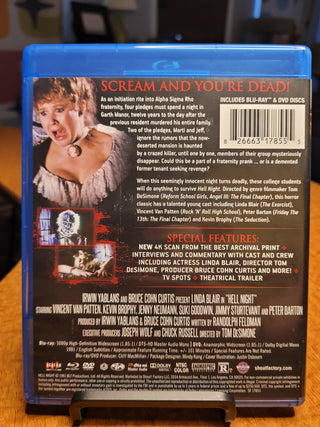 Hell Night [Blu-ray w/ Slipcover] *PRE-OWNED*