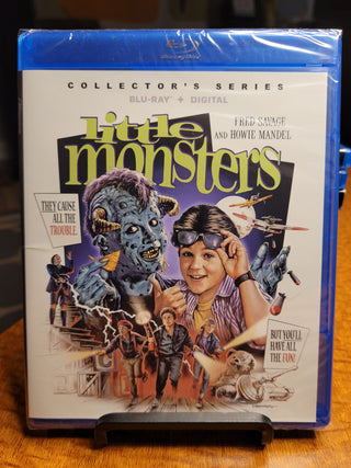 Little Monsters - Blu-ray w/ Slipcover SEALED (Vestron Video) *PRE-OWNED*