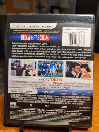 Dream a Little Dream [Blu-ray w/ Slipcover] *PRE-OWNED*