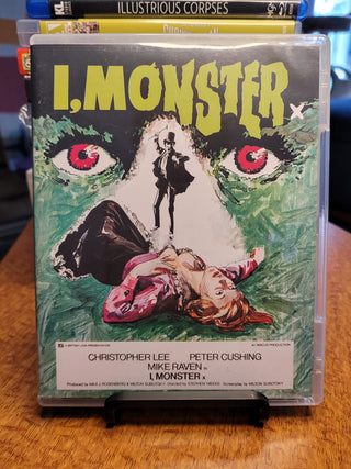 I, Monster - Blu-ray Limited Edition REGION B UK Import (Indicator) *PRE-OWNED*