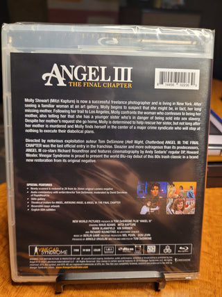 Angel III: The Final Chapter [Blu-ray w / Limited Edition Slipcover SEALED] *PRE-OWNED*