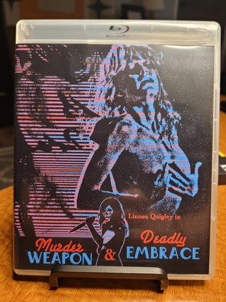 Murder Weapon / Deadly Embrace [Blu-ray + DVD w/ Limited Edition Slipcover] *PRE-OWNED*